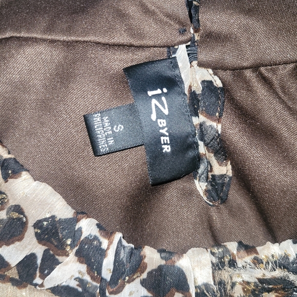 IZ Buyer Leopard Print Sleeveless Halter Top S - Picture 7 of 7